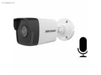 HIKVISION DS-2CD1023G0-IUF 2MP 4mm Lens H265+30Mt Gece Görüşü SD Kart Dahili Mikrofon PoE Bullet IP Kamera